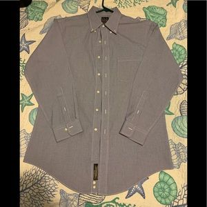 JOSEPH A. BANKS,  “Traveler’s” button down, Lg